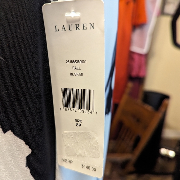 Ralph Lauren 8p wrap pullover dress - Picture 4 of 8